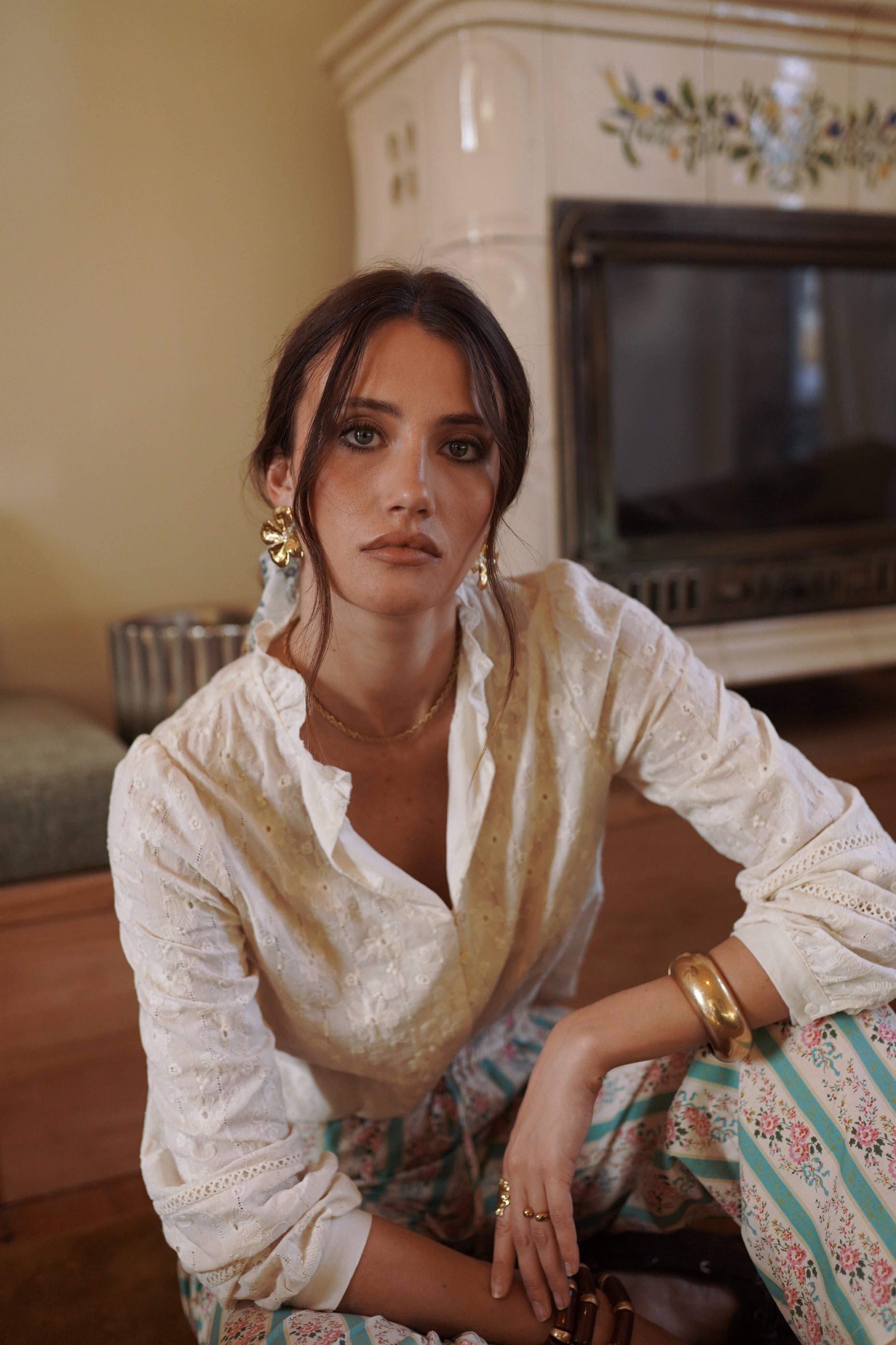 Camisa beige de IN APRIL 1986, marca francesa