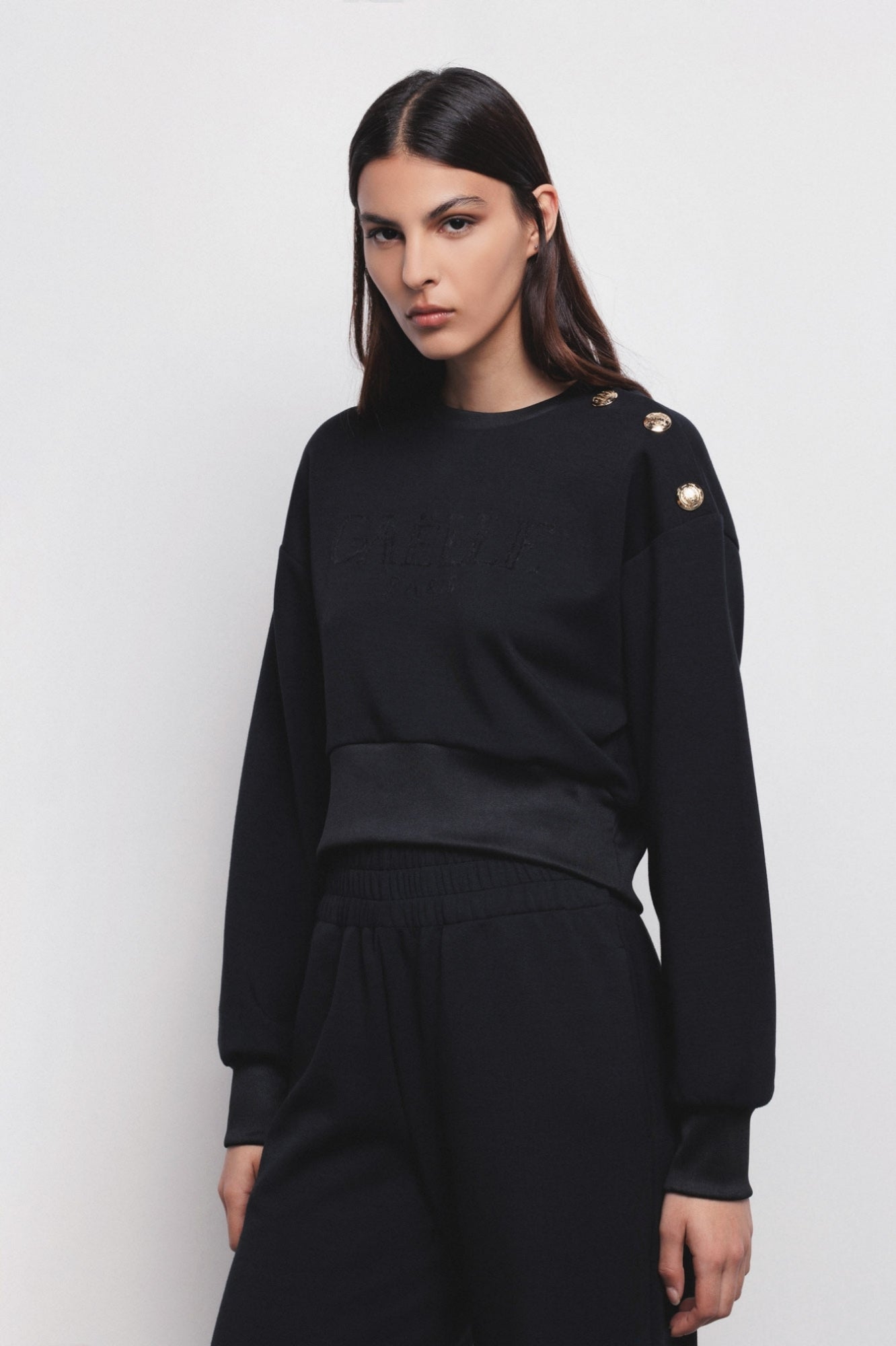Jersey sudadera negro