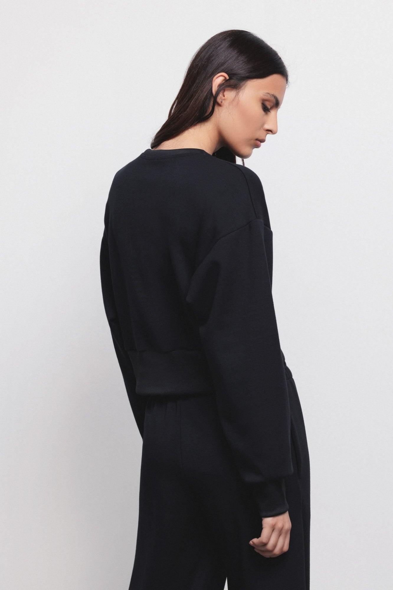 Jersey sudadera negro