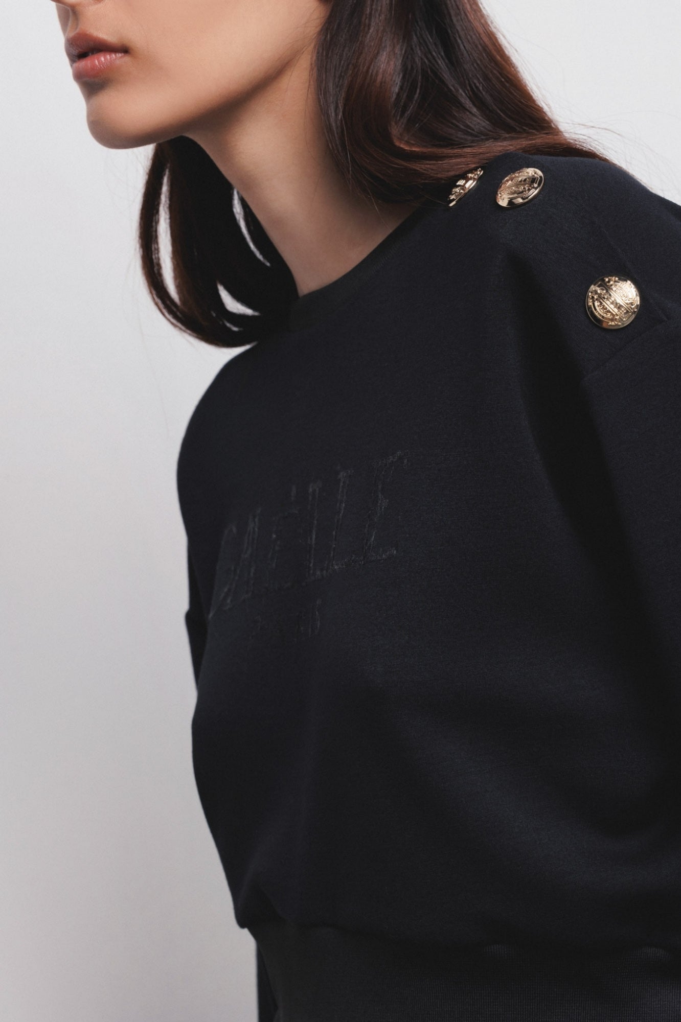 Jersey sudadera negro