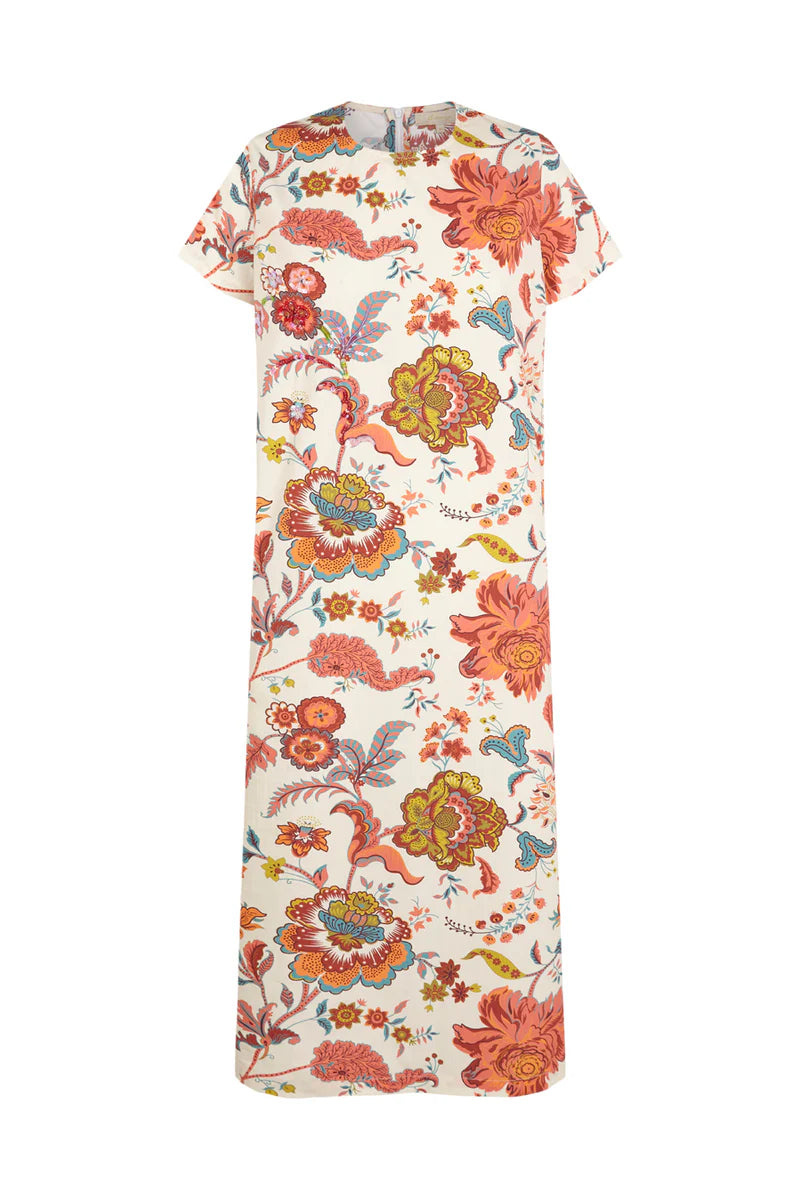 Vestido de flores con lentejuelas