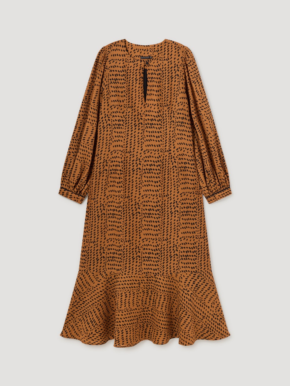 Robe à manches bouffantes