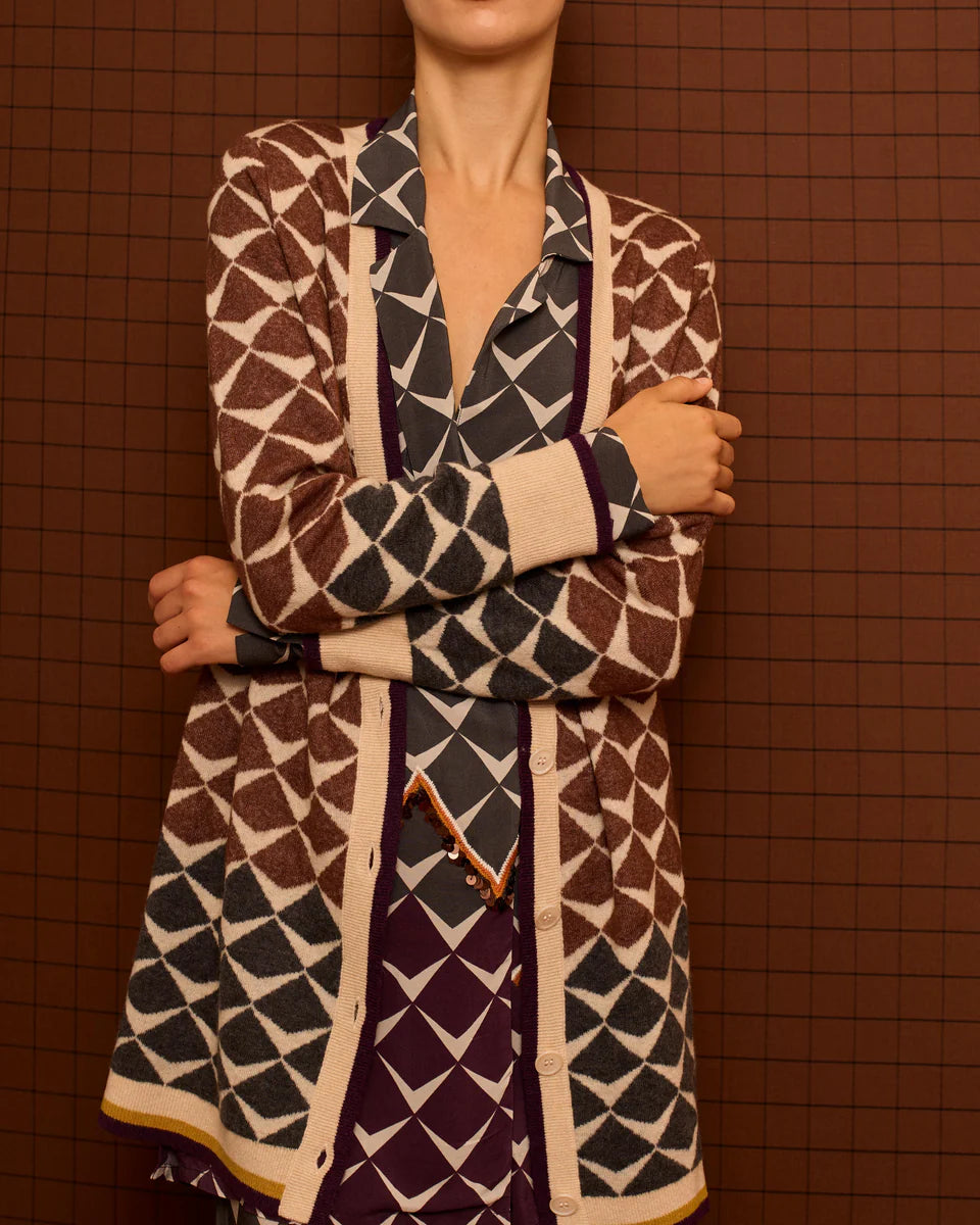 Blazer camisera greca antracita