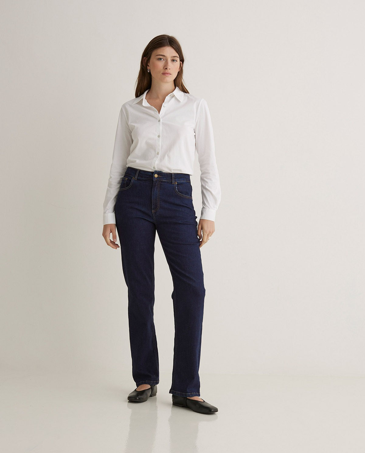 Jeans algodón orgánico azul